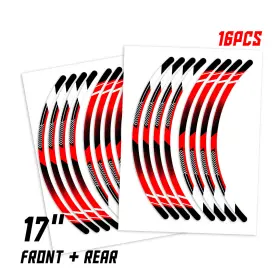 CL3WSAA01BORG17FF063 FASTBOLT Wheel Sticker Race Kit EN650