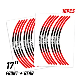 CL3WSAP03BORG17FF094 FASTBOLT Triple Pvc Wheel Rim Sticker