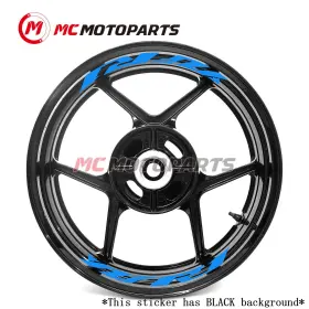 CL3WSGP01XX17YZFR1BXXFF001 FASTBOLT Rim Wheel Stickers Decal