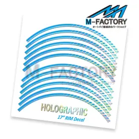 CL3WSHAJ19XX17FF025 FASTBOLT Holographic Rainbow Rim Wheel