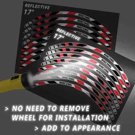 CL3WSRASH13XX17CC752 FASTBOLT Reflective Decal Stickers 900