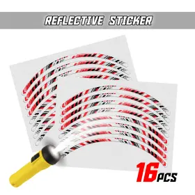 CL3WSRASH15XX17FF0057 FASTBOLT Reflective Wheel Sticker CB125