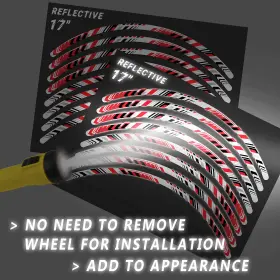 CL3WSRASH15XX17FF0099 FASTBOLT Reflective Wheel Sticker Z650