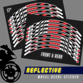 CL3WSRASH17XX17FF0011 FASTBOLT Retroreflective Rim Wheel 1000