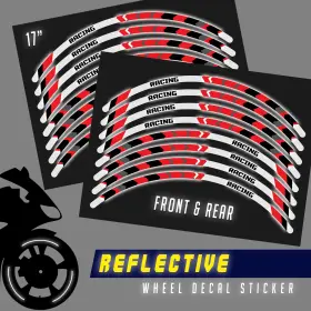 CL3WSRASH19XX17FF0045 FASTBOLT Retroreflective Strips Sticker