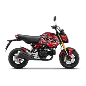 CLFAWRAPGROM21005RDCC0042 FASTBOLT Graphic Wrap Sticker Grom #2