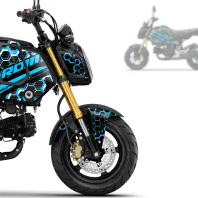 CLFAWRAPGROM21006AQCC0043 FASTBOLT Graphic Wrap Sticker Grom