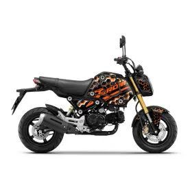 CLFAWRAPGROM21006ORGCC0043 FASTBOLT Graphic Wrap Sticker Grom #2
