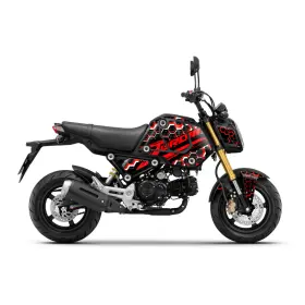 CLFAWRAPGROM21006RDCC0043 FASTBOLT Graphic Wrap Sticker Grom #2