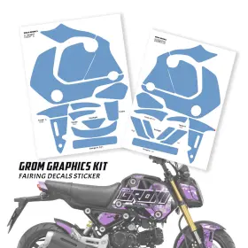 CLFAWRAPGROM21008PUCC0045 FASTBOLT Graphic Wrap Sticker Grom #3