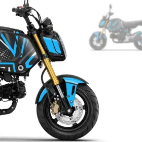 CLFAWRAPGROM21003AQUS0040 FASTMOTOSPORT Aqua Electric Graphic #2