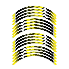 CLFAWSAD01BORG17US030 FASTMOTOSPORT Pvc Wheel Rim Sticker Kit