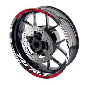 CLFAWSGP02XX17YZFR3AWHFF001 FASTMOTOSPORT Wheel Rim Stripes