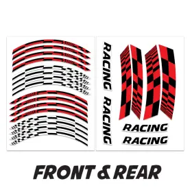 CLFAWSGP14XX17US093 FASTMOTOSPORT Rim Wheel Stickers Decal