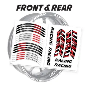 CLFAWSGP16XX17US132 FASTMOTOSPORT Rim Wheel Stickers Decal