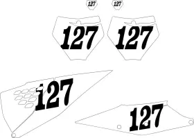 Fasttimes 2020-2021/WHTBG-BLKNUMBER/250 White Backgrounds -