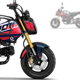 FUKWRAPGROM21007RD205001B0007 FIRERIDERWORLD Fairing Decal #3