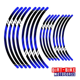 WSAD01BXX2118MAG009 FIRERIDERWORLD Wheel Rim Stickers KX450X
