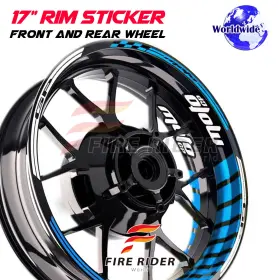 WSGP02KXX17MAGW047 FIRERIDERWORLD Wheel Rim Decals Kit ER6F