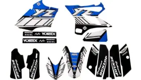 31185 FLU DESIGNS INC Pro Team Pts Graphics Kit WR250F WR450F