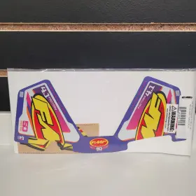 014855 FMF Rct Exaust Decal Sticker Kit Yamaha