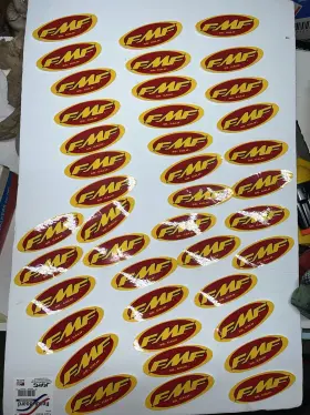 012482 FMF RACING Sticker Decals