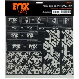803-01-736 FOX FACTORY Fork Shock Decal Battleship Kit