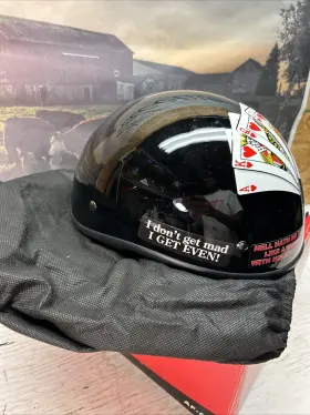 AF-81 FULMER Smoothie Joker Beanie Half Helmet #3