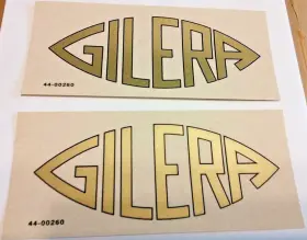 44-00260 GILERA Football Gas Tank Sticker #3