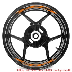 WSGP01XX17CBRCAXXGSUSPN004 GSTAR Rim Wheel Stickers Decal