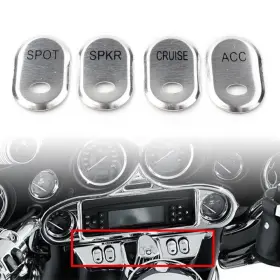 310002520162 GZYF Panel Switch Covers Touring Harley Electra