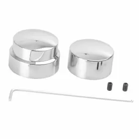 612024933532 GZYF Cvo Rear Axle Nut Covers 1200 Harley Dyna