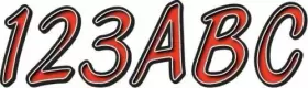 REBKG400 HARDLINE Sticker Watercraft Kit #2