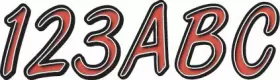 REBKG400 HARDLINE Sticker Watercraft Kit