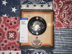 32590-98 HARLEY Flames Vertical Timer Cover Evo