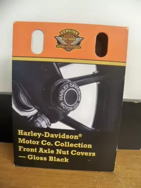 43000177 HARLEY DAVIDSON Front Axle Nut Covers Advantage