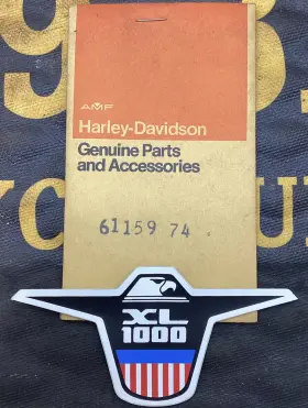 61159-74 HARLEY-DAVIDSON Nos Oil Tank Decal XL1000 Eagle