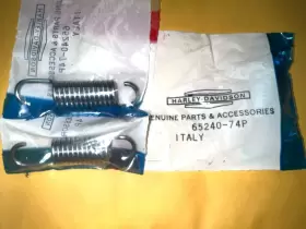 65240-74P HARLEY DAVIDSON Aermacchi Nos Exhaust Springs Set