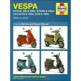 M4898 HAYNES MANUALS Service Repair Manual Vespa