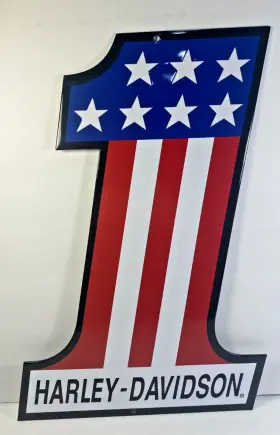 739149017968 Motorcycles Die Sign Collectible Ande Rooney