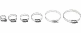 111-6208 HELIX RACING PRODUCTS Steel Hose Clamps