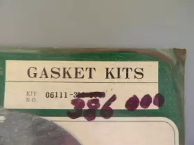 06111-386 HONDA Nos Motor Lower Gasket Set XL250 #2