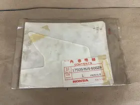 17509-MV9-600ZA HONDA Nos Gas Tank Left Decal Emblem Sticker