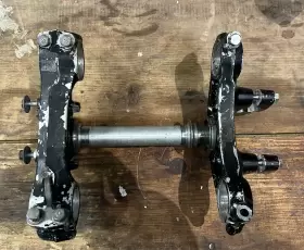 484744994949494 HONDA Elsinore Fork Triple Clamps Ahrma Hrc #2