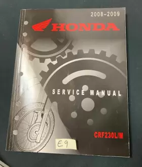 61KFB00 HONDA Service Manual CRF230L