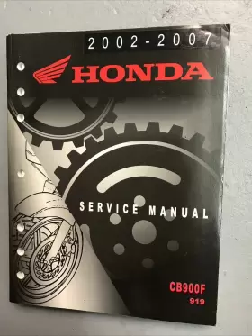 61MCZ05 HONDA Service Owners Manual CB900F