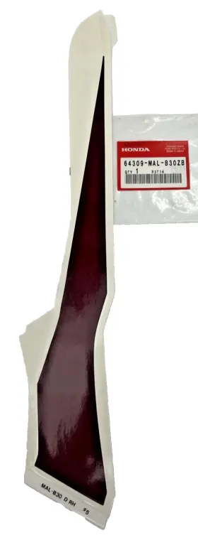 64309-MAL-B30ZB HONDA Right Lower Cowl Stripe Nos CBR600F3