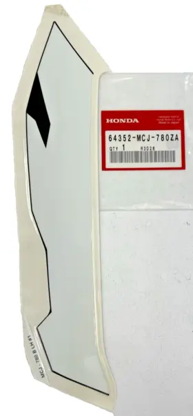 64352-MCJ-780ZA HONDA Left Middle Cowl Stripe CBR900