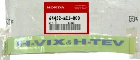 64452-MCJ-000 HONDA Vix Decal Nos CBR900RR