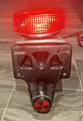 80100-KL4-670ZE HONDA Rear Fender Frame Taillight Plate Mount #3